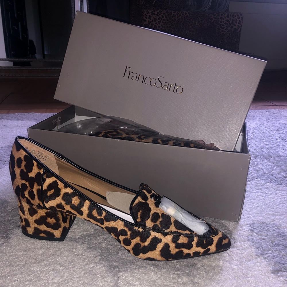 Franco Sarto Crane Loafer Leopard
